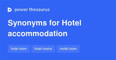 thesaurus hotel|HOTEL Synonyms: 37 Similar Words .